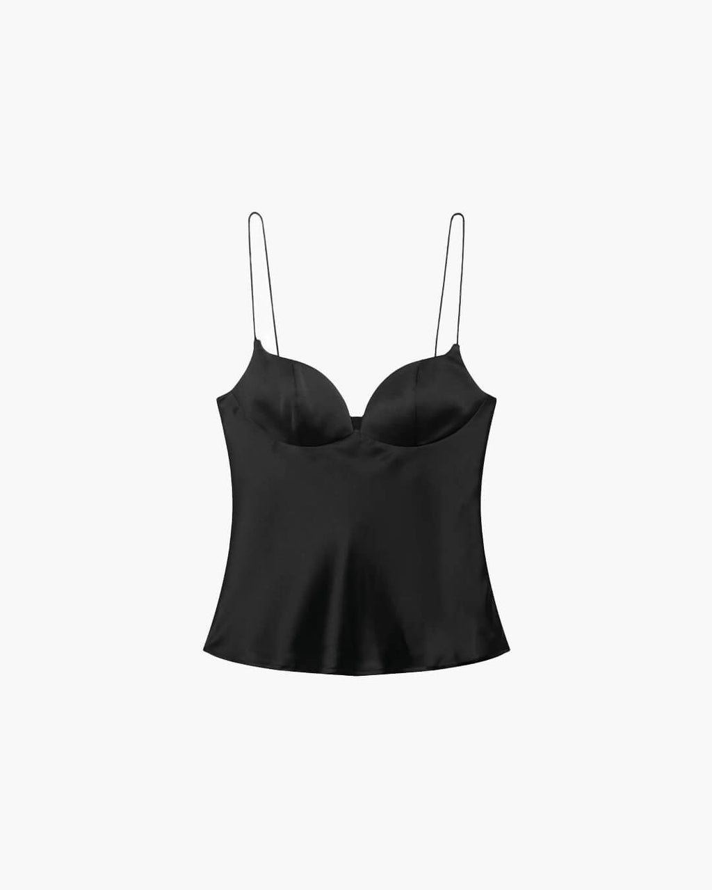 Evelina Satin Sling Top