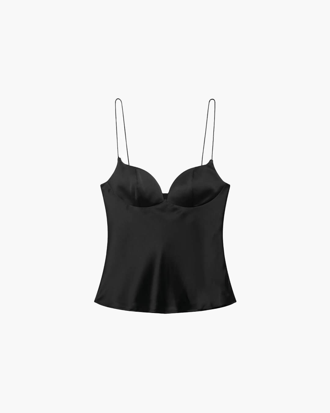 Evelina Satin Sling Top