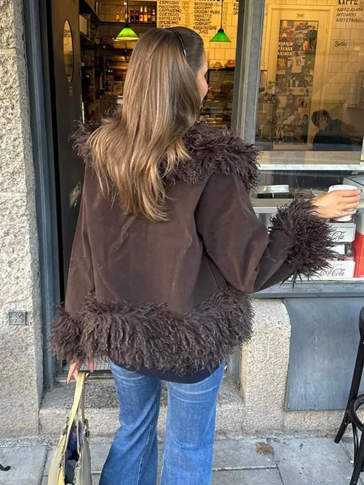 Kelly Plush Faux Fur Coat